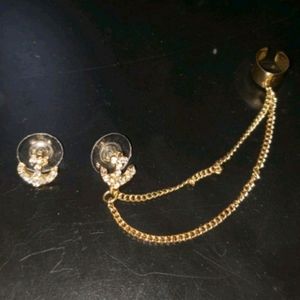 Anchor Earring w/ Cuffling